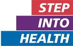 Step into health logo